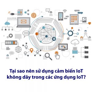 Tại sao nên sử dụng cảm biến IoT không dây trong các ứng dụng IoT