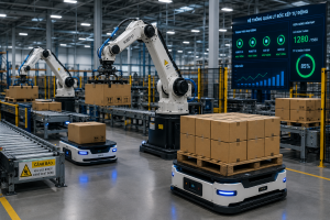 Robot Bốc Xếp Hàng Tự Động – Tối Ưu Nhà Máy và Kho Vận Hiện Đại